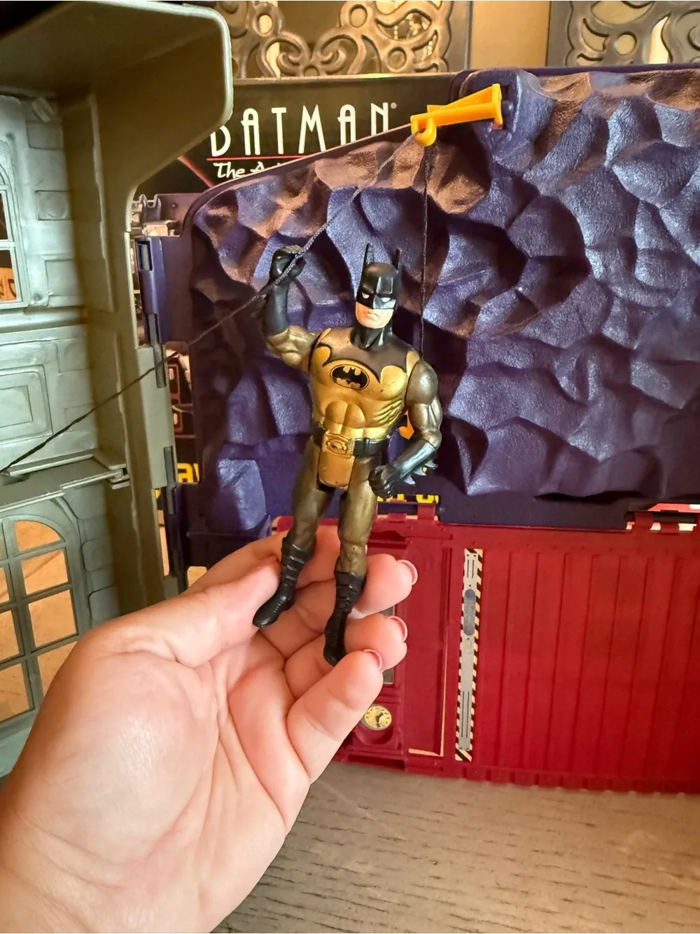 1992 Kenner Batman The Animated Series Batcave Command Center
